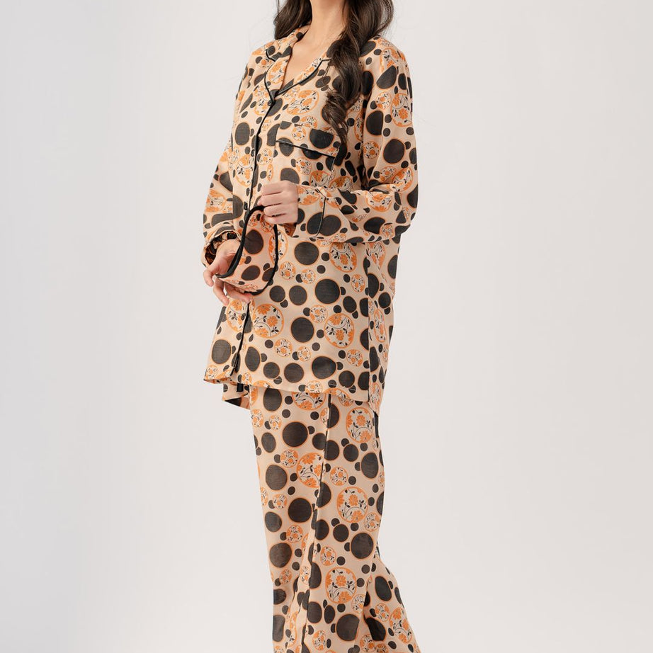 Valerie polyrrayon weightless & Antilipedge fabric nightwear/ loungewear pajama set for women Sleepwear - Oshi.pk - Buy & Sell Online