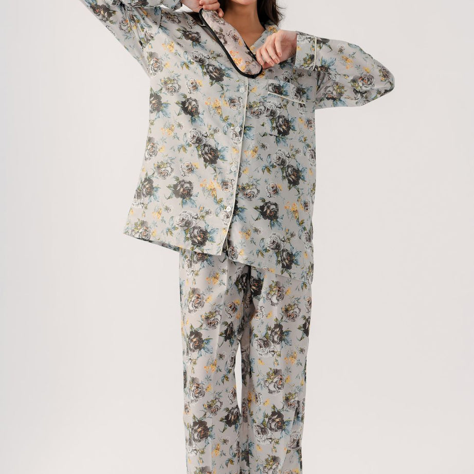 Valerie polyrrayon weightless & Antilipedge fabric nightwear/ loungewear pajama set for women Sleepwear - Oshi.pk - Buy & Sell Online