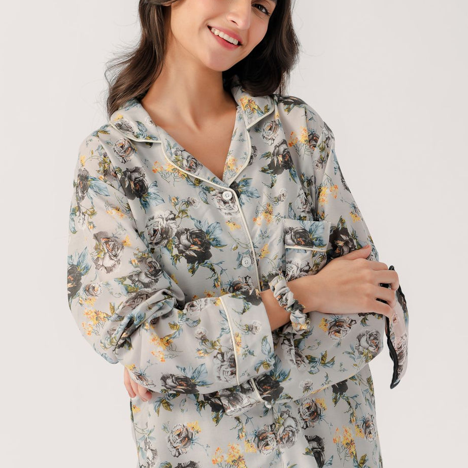 Valerie polyrrayon weightless & Antilipedge fabric nightwear/ loungewear pajama set for women Sleepwear - Oshi.pk - Buy & Sell Online