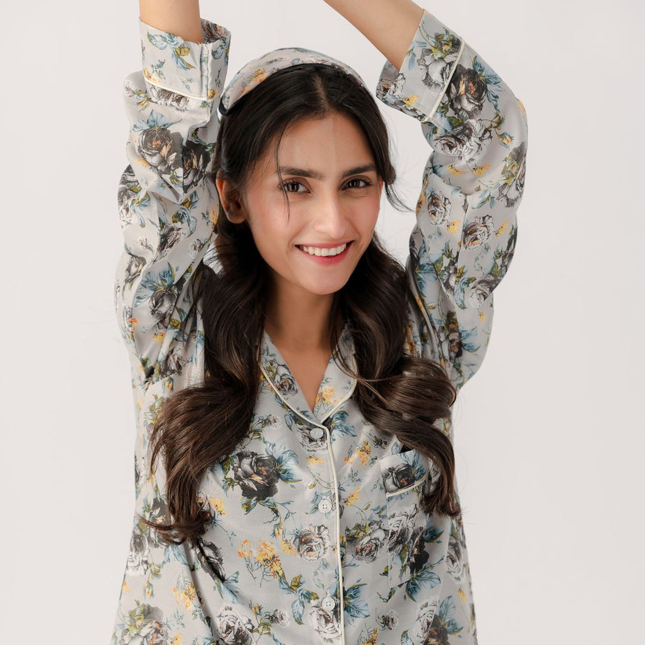 Valerie polyrrayon weightless & Antilipedge fabric nightwear/ loungewear pajama set for women Sleepwear - Oshi.pk - Buy & Sell Online