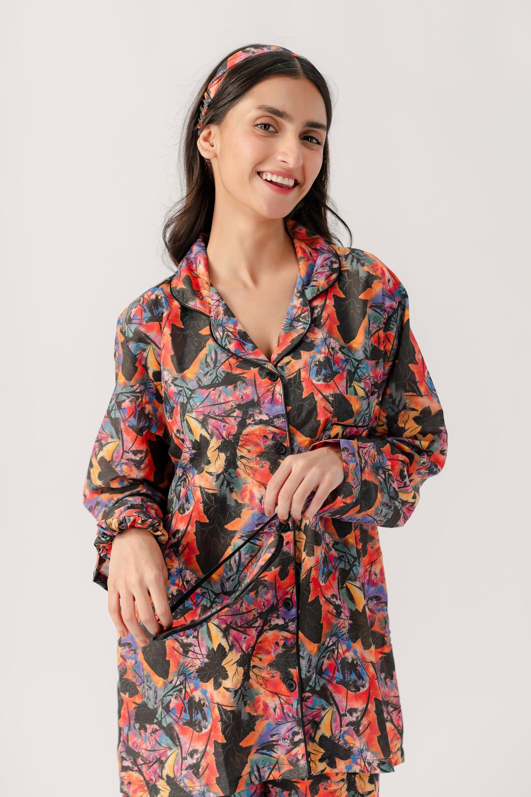Valerie polyrrayon weightless & Antilipedge fabric nightwear/ loungewear pajama set for women Sleepwear - Oshi.pk - Buy & Sell Online