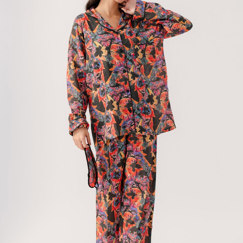 Valerie polyrrayon weightless & Antilipedge fabric nightwear/ loungewear pajama set for women Sleepwear - Oshi.pk - Buy & Sell Online