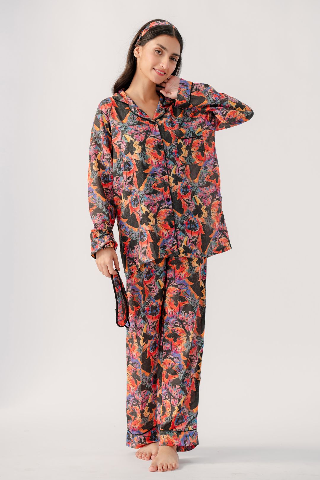 Valerie polyrrayon weightless & Antilipedge fabric nightwear/ loungewear pajama set for women Sleepwear - Oshi.pk - Buy & Sell Online