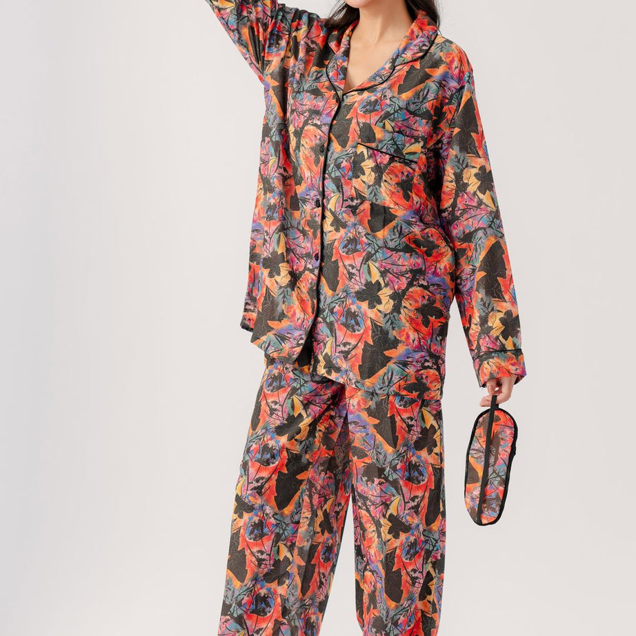 Valerie polyrrayon weightless & Antilipedge fabric nightwear/ loungewear pajama set for women Sleepwear - Oshi.pk - Buy & Sell Online