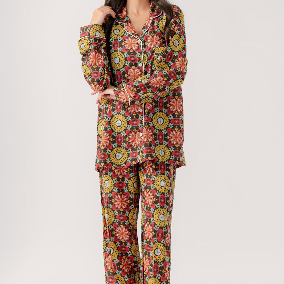 Valerie polyrrayon weightless & Antilipedge fabric nightwear/ loungewear pajama set for women Sleepwear - Oshi.pk - Buy & Sell Online