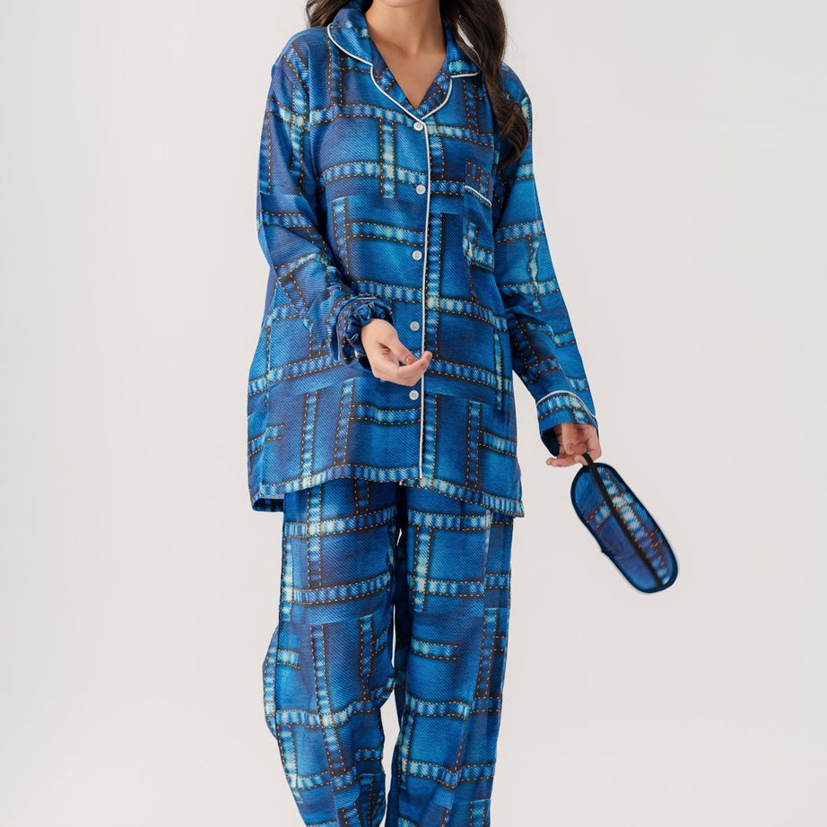 Valerie polyrrayon weightless & Antilipedge fabric nightwear/ loungewear pajama set for women Sleepwear - Oshi.pk - Buy & Sell Online
