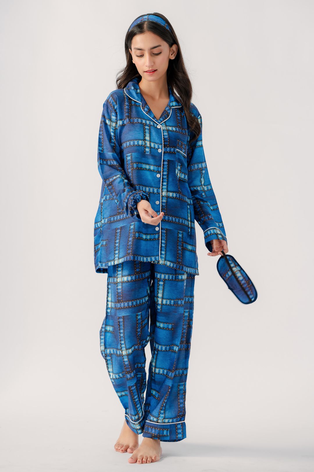 Valerie polyrrayon weightless & Antilipedge fabric nightwear/ loungewear pajama set for women Sleepwear - Oshi.pk - Buy & Sell Online