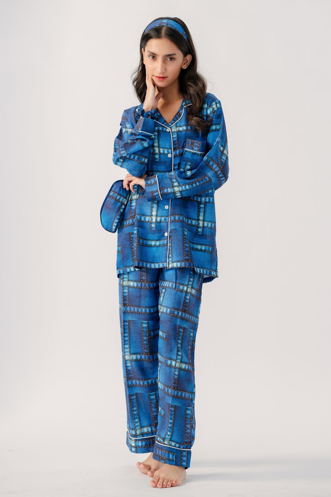 Valerie polyrrayon weightless & Antilipedge fabric nightwear/ loungewear pajama set for women Sleepwear - Oshi.pk - Buy & Sell Online