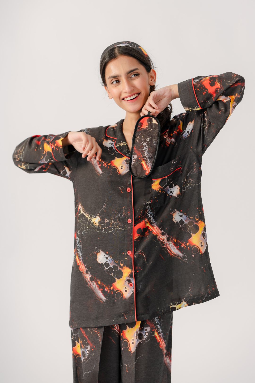 Valerie polyrrayon weightless & Antilipedge fabric nightwear/ loungewear pajama set for women Sleepwear - Oshi.pk - Buy & Sell Online