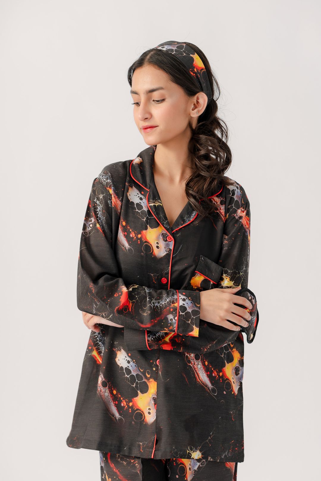 Valerie polyrrayon weightless & Antilipedge fabric nightwear/ loungewear pajama set for women Sleepwear - Oshi.pk - Buy & Sell Online