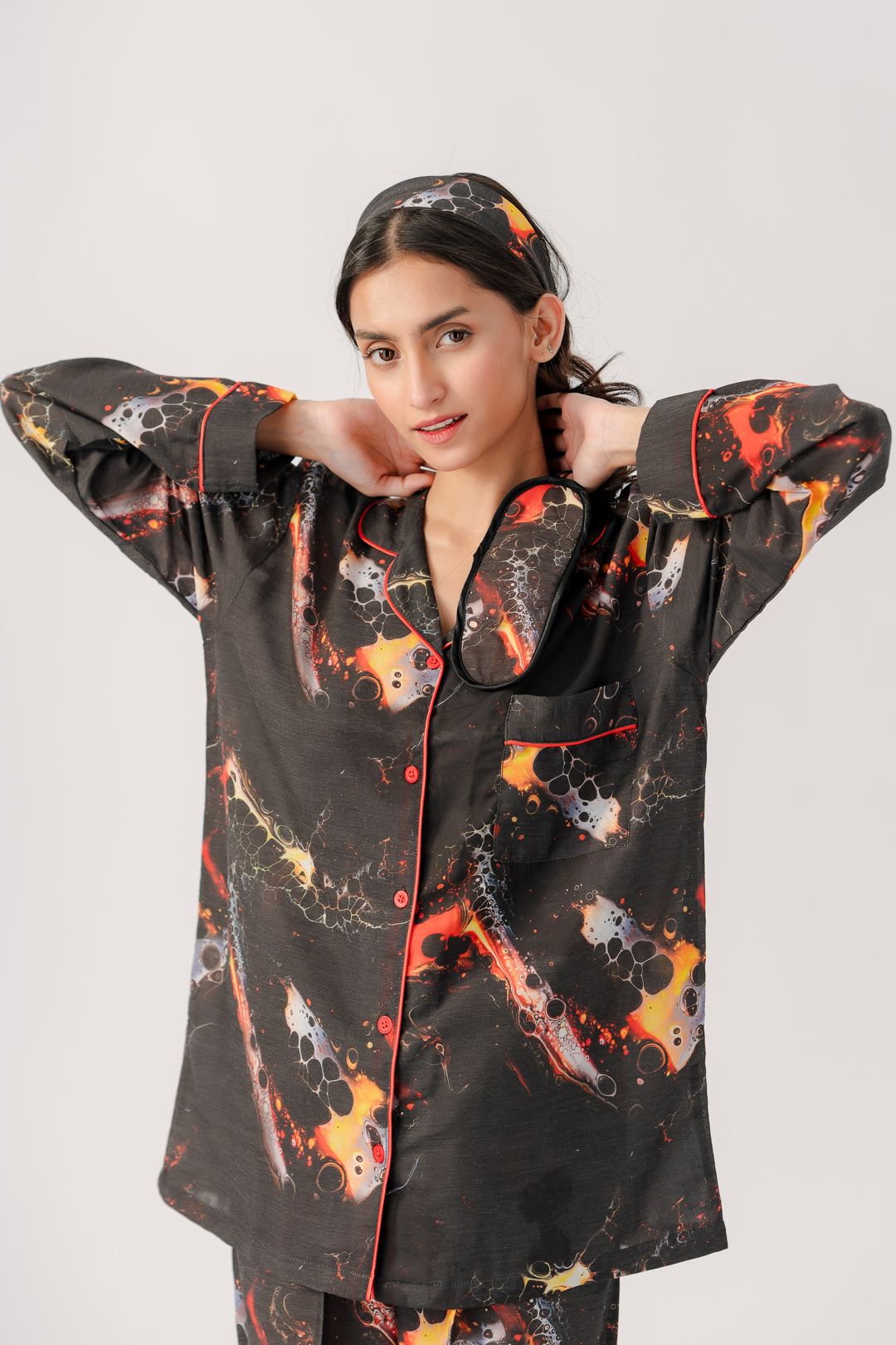 Valerie polyrrayon weightless & Antilipedge fabric nightwear/ loungewear pajama set for women Sleepwear - Oshi.pk - Buy & Sell Online