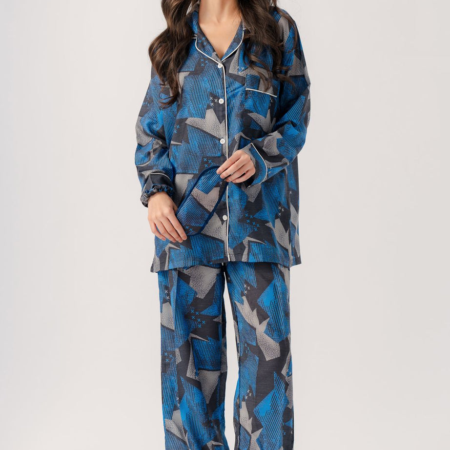 Valerie polyrrayon weightless & Antilipedge fabric nightwear/ loungewear pajama set for women Sleepwear - Oshi.pk - Buy & Sell Online
