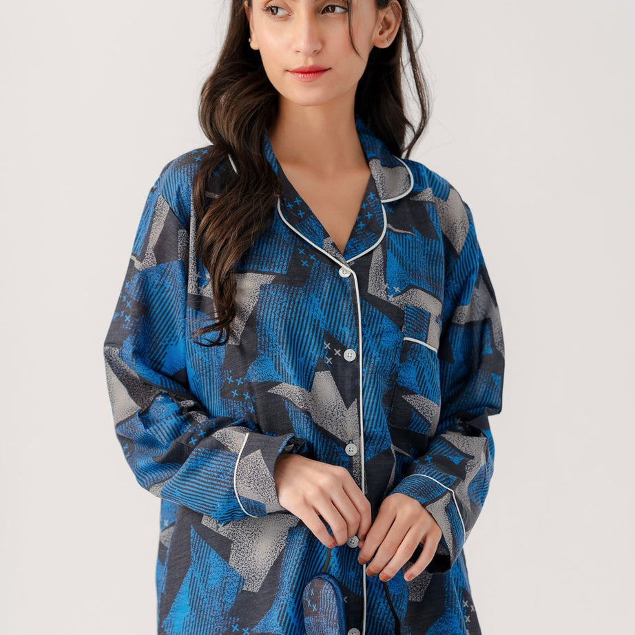 Valerie polyrrayon weightless & Antilipedge fabric nightwear/ loungewear pajama set for women Sleepwear - Oshi.pk - Buy & Sell Online