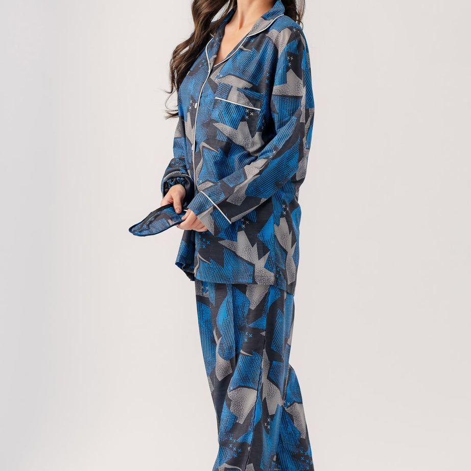 Valerie polyrrayon weightless & Antilipedge fabric nightwear/ loungewear pajama set for women Sleepwear