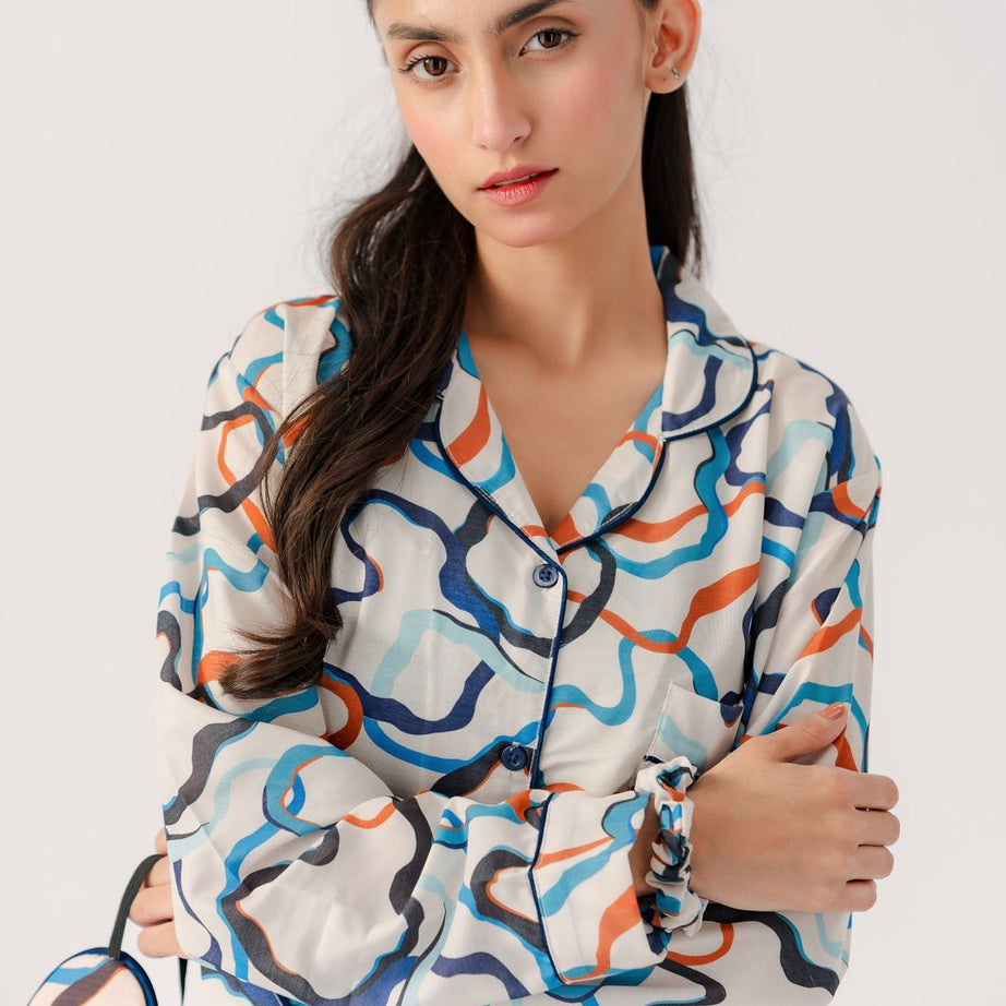 Valerie polyrrayon weightless & Antilipedge fabric nightwear/ loungewear pajama set for women Sleepwear - Oshi.pk - Buy & Sell Online