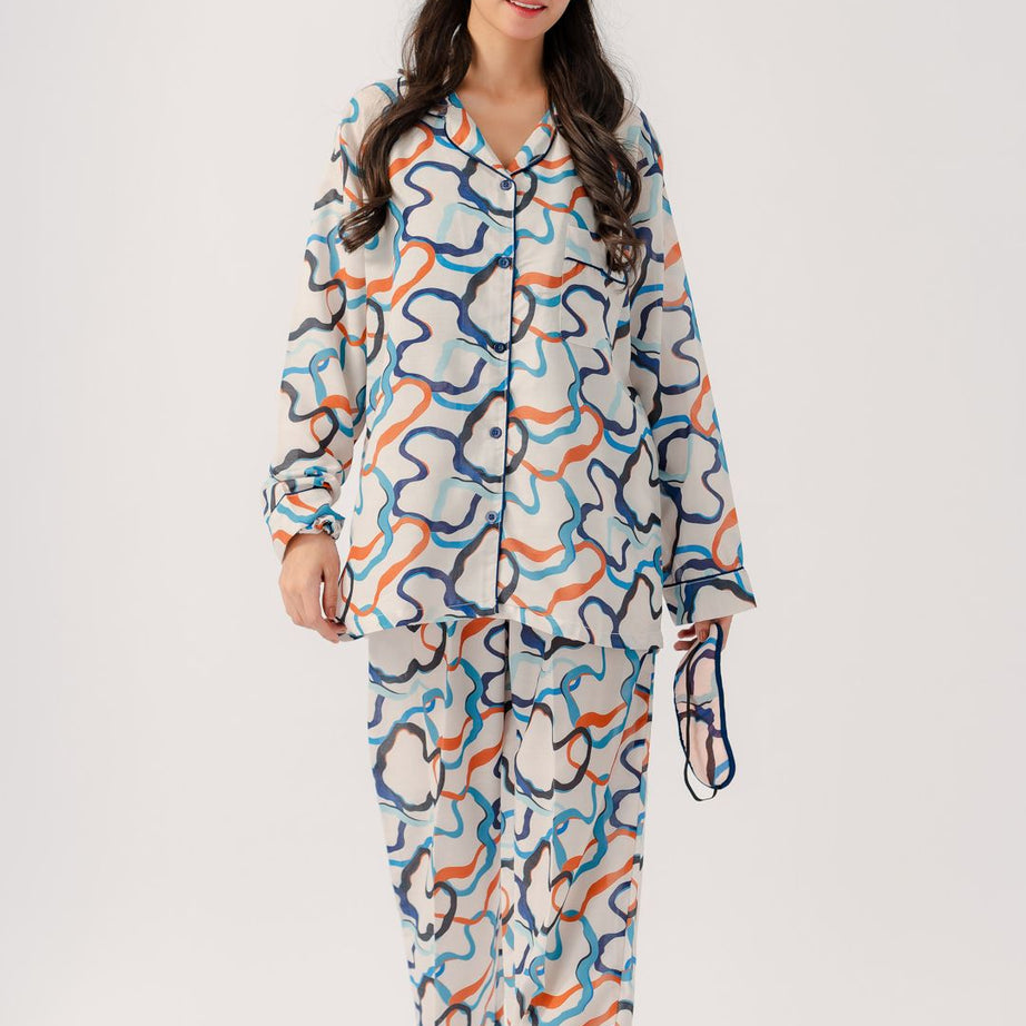 Valerie polyrrayon weightless & Antilipedge fabric nightwear/ loungewear pajama set for women Sleepwear - Oshi.pk - Buy & Sell Online