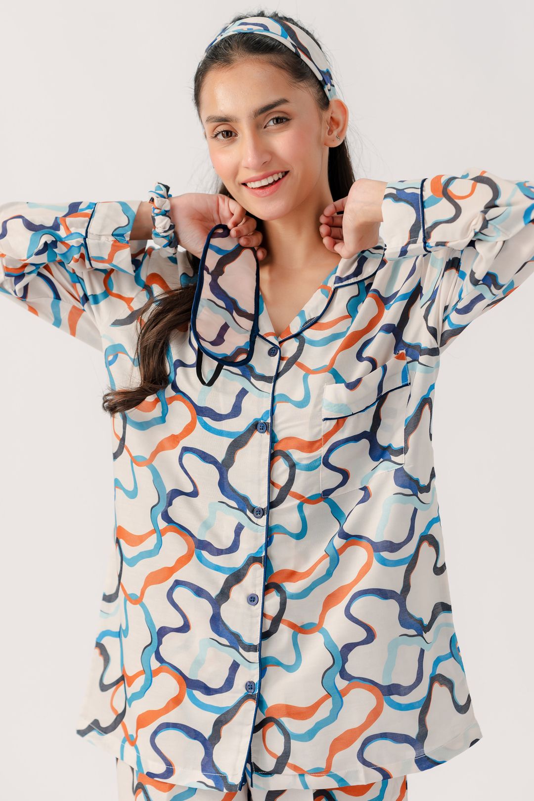 Valerie polyrrayon weightless & Antilipedge fabric nightwear/ loungewear pajama set for women Sleepwear - Oshi.pk - Buy & Sell Online