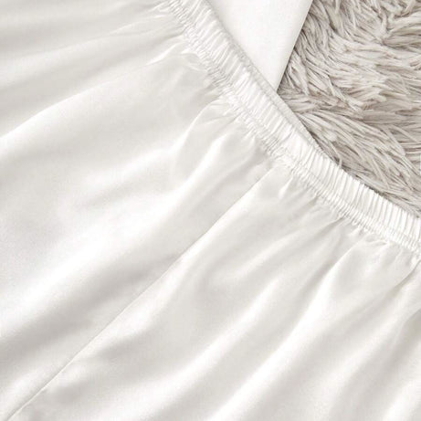 Valerie Women’s Contrast Pipping Satin Short PJ Set /Nightdress Silky/ Night Suit For Women’s - Oshi.pk - Buy & Sell Online