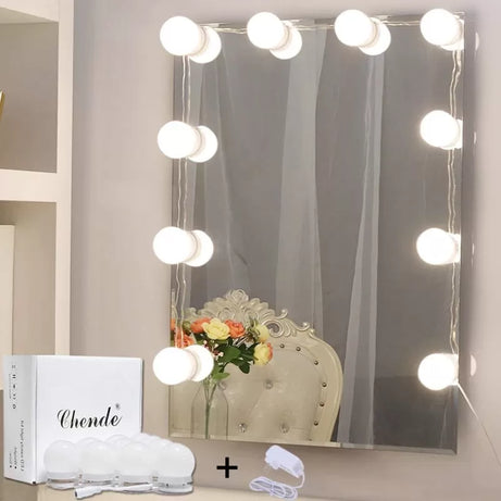 Vanity Mirror Light LED Bulbs for Makeup Mirror Stand (10 Bulbs) - Oshi.pk - Buy & Sell Online