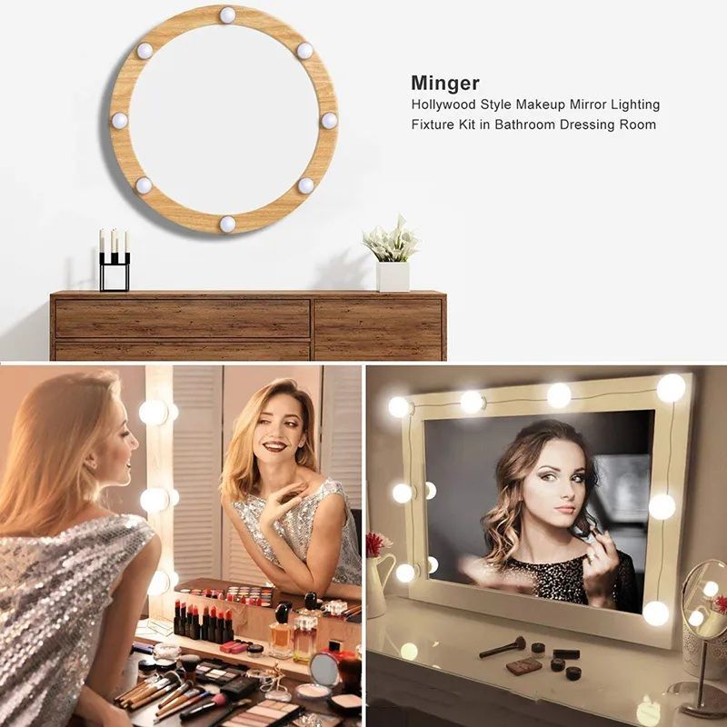 Vanity Mirror Light LED Bulbs For Makeup Mirror Stand (10 Bulbs) - Oshi.pk - Buy & Sell Online