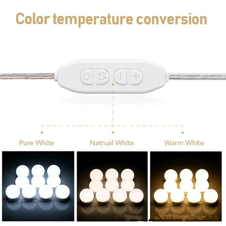 Vanity Mirror Light LED Bulbs For Makeup Mirror Stand (10 Bulbs) - Oshi.pk - Buy & Sell Online