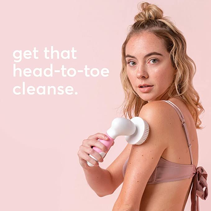 Vanity Planet Spin Body Brush Complete Face & Body Scrub Spin Brush, Pink - Oshi.pk - Buy & Sell Online