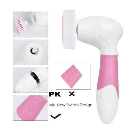 Vanity Planet Spin Body Brush Complete Face & Body Scrub Spin Brush, Pink - Oshi.pk - Buy & Sell Online