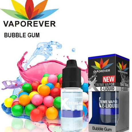 Vaporever E-Liquid Vape Juice 30ml  BUBBLE GUM