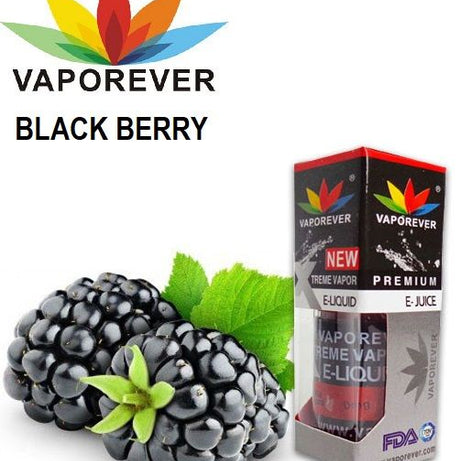 Vaporever E-Liquid Vape Juice 30ml BLACK BERRY