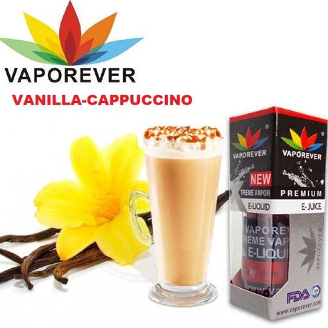 Vaporever E-Liquid Vape Juice 30ml VANILLA CAPPUCCINO - Oshi.pk - Buy & Sell Online