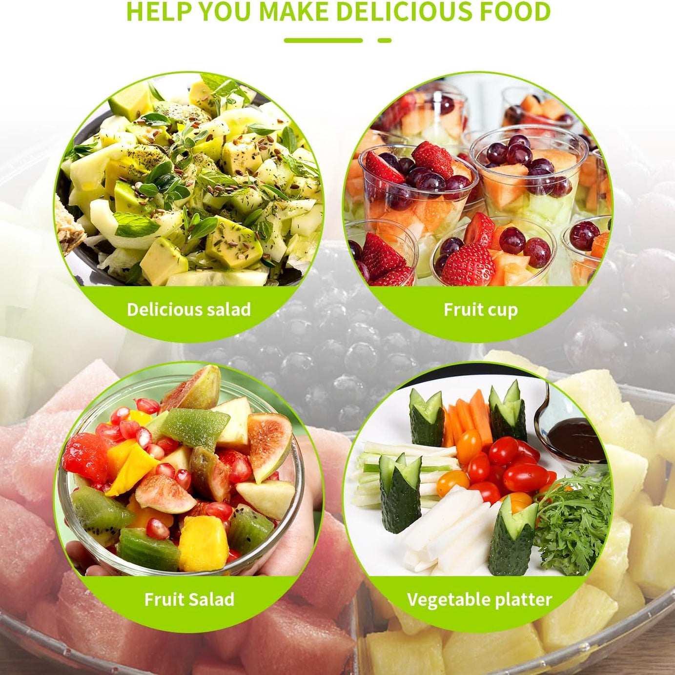 Vegetable Cutter, Cucumber Cutter, Vegetable Slicer, Fruit Cutter, Vegetable Sticks - Multifunctional Vegetable Cutter with Stainless Steel Blade for - Oshi.pk - Buy & Sell Online