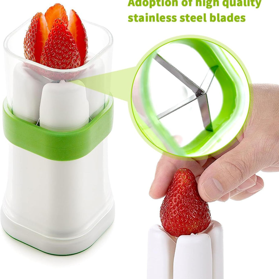 Vegetable Cutter, Cucumber Cutter, Vegetable Slicer, Fruit Cutter, Vegetable Sticks - Multifunctional Vegetable Cutter with Stainless Steel Blade for - Oshi.pk - Buy & Sell Online