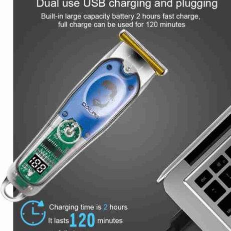 VGR V-660 Professional Rechargeable cordless Hair Clipper with Self Sharpening Blades, USB Charging cable, 4 Guide Comb, Taper Lever Adjustments for c - Oshi.pk - Buy & Sell Online