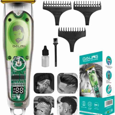 VGR V-660 Professional Rechargeable cordless Hair Clipper with Self Sharpening Blades, USB Charging cable, 4 Guide Comb, Taper Lever Adjustments for c - Oshi.pk - Buy & Sell Online