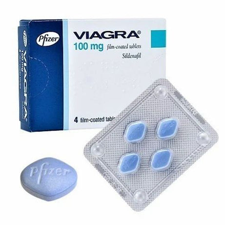 pfizer Viagra 100mg Film Coated Tablets (4pc) Sidenafil - UK Imported - Oshi.pk - Buy & Sell Online