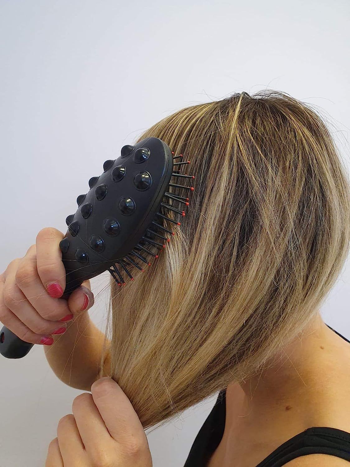Vibrating Massaging Hair Brush Comb Scalp Massage Massager - Oshi.pk - Buy & Sell Online