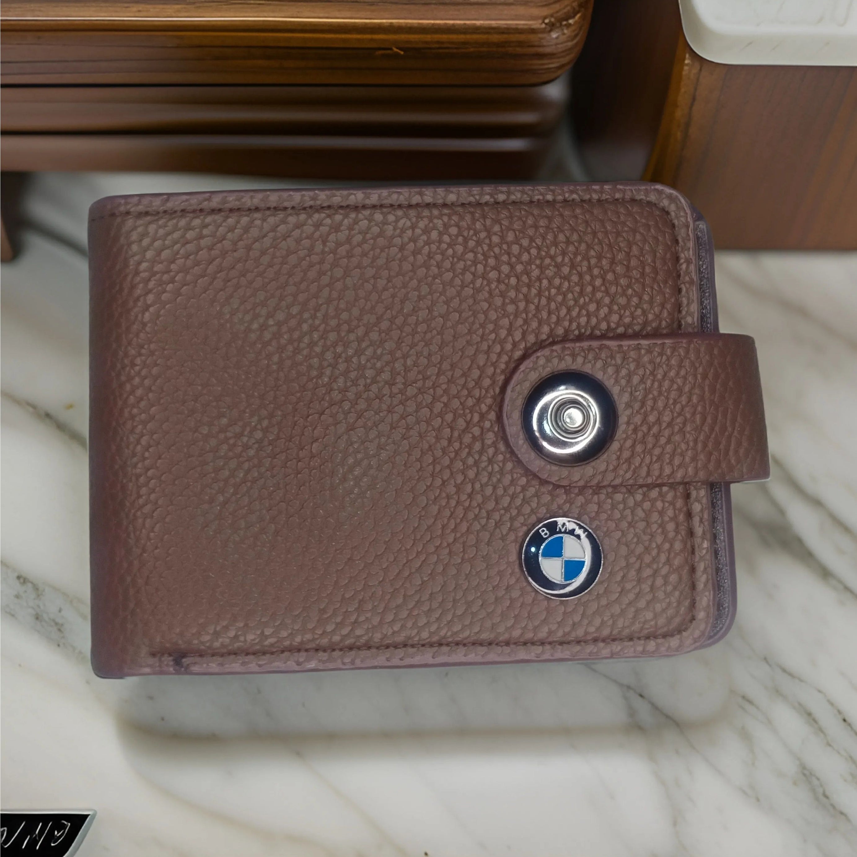 BMW Logo Men's Wallet Stylish PU Leather Design with Card Holders - Oshi.pk - Buy & Sell Online