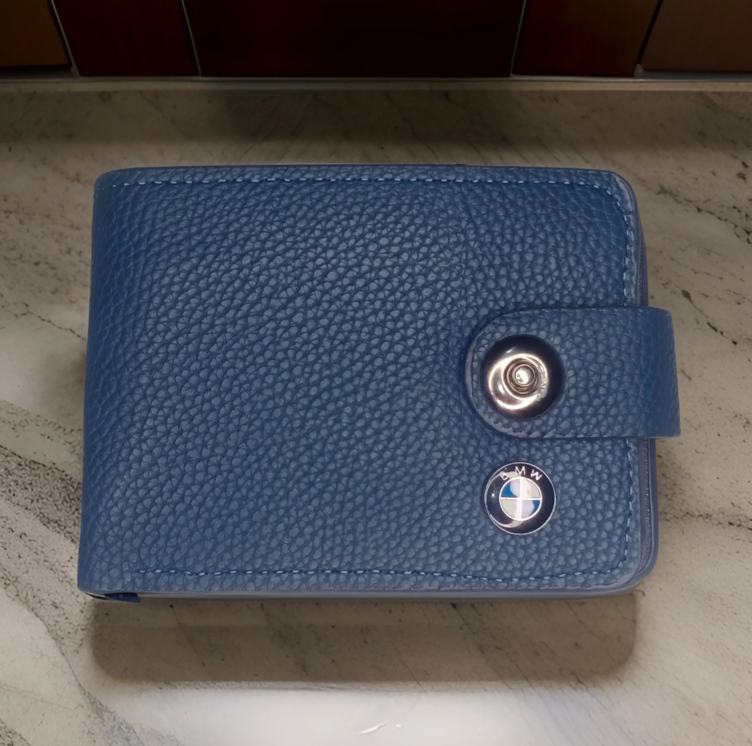BMW Logo Men's Wallet Stylish PU Leather Design with Card Holders - Oshi.pk - Buy & Sell Online