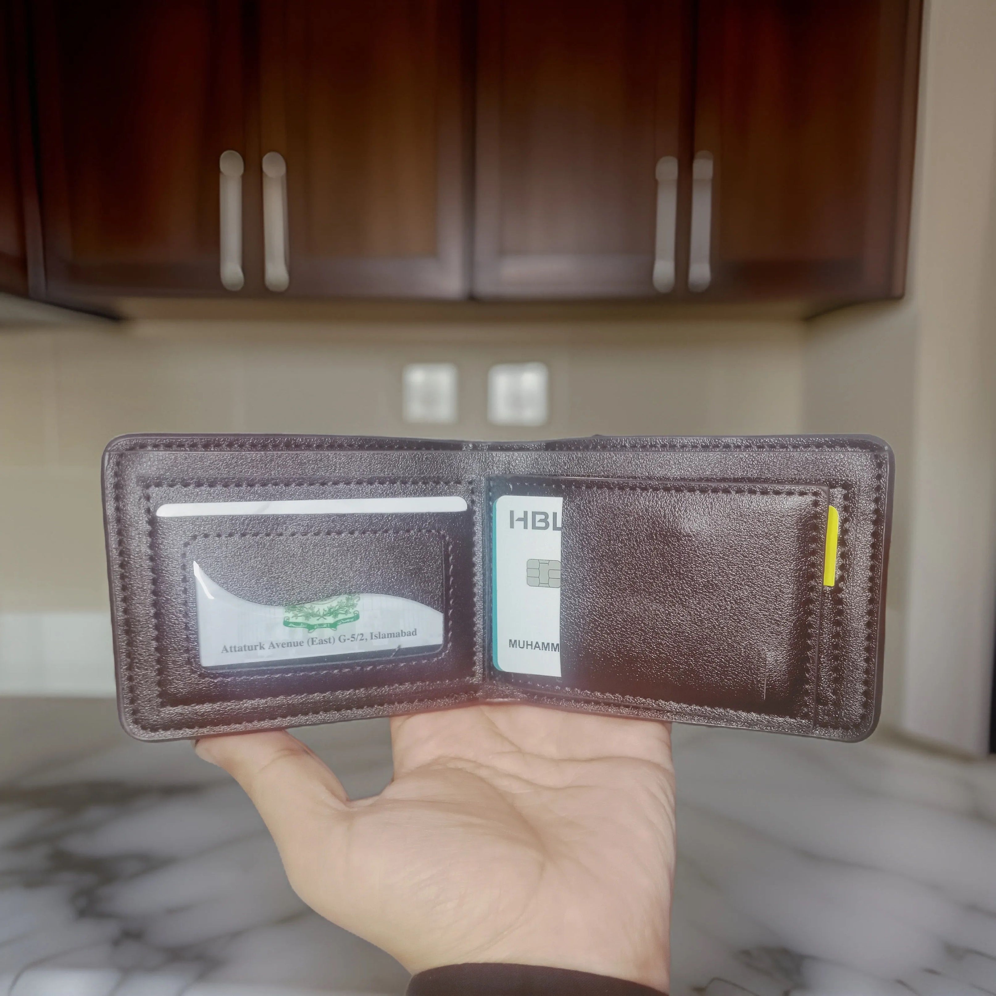 BMW Logo Men's Wallet Stylish PU Leather Design with Card Holders - Oshi.pk - Buy & Sell Online