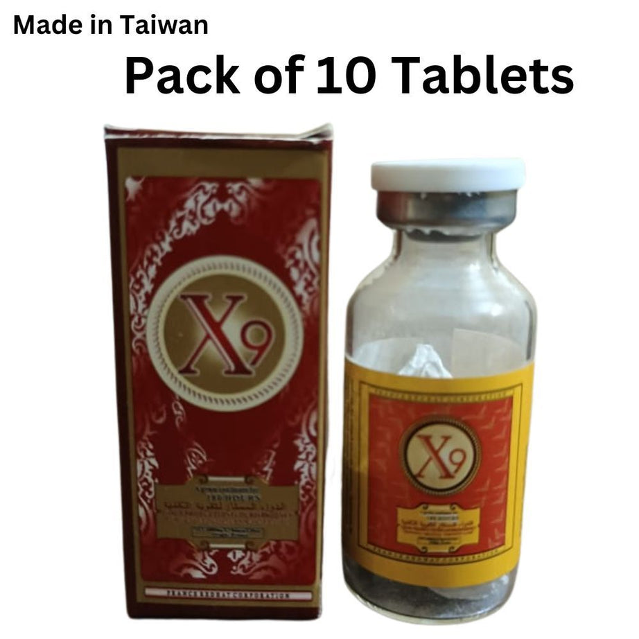 X9 Timing Delay 10 Tablets For Men - Made in Taiwan - Oshi.pk - Buy & Sell Online
