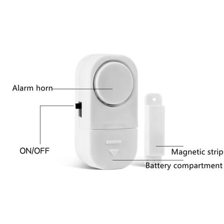 W5058 Electromagnetic Alarm Door Window Buzzer Enhancing Your Security - Oshi.pk - Buy & Sell Online