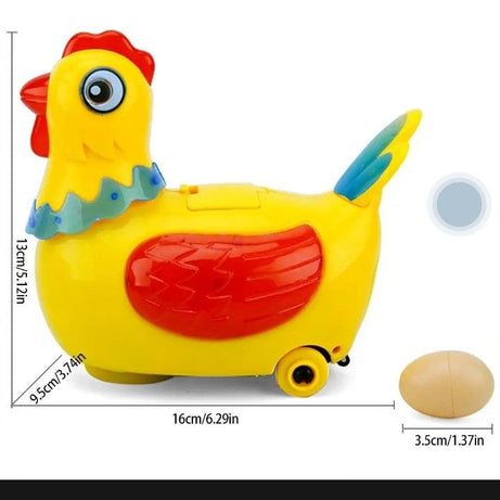 Walking Hen Laying Eggs Battery Operated Toy with music and lights - Oshi.pk - Buy & Sell Online