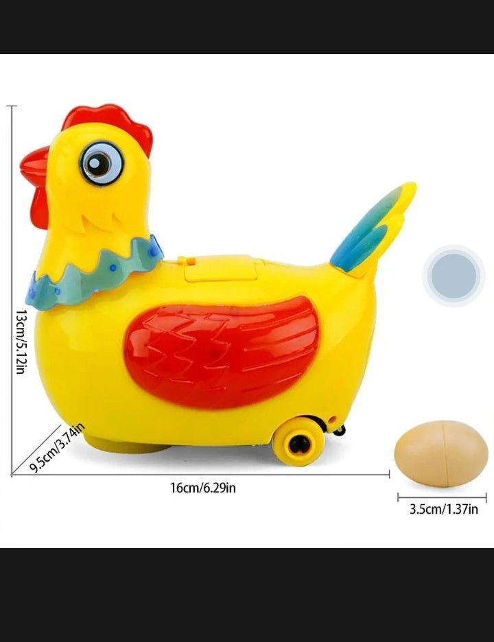 Walking Hen Laying Eggs Battery Operated Toy with music and lights - Oshi.pk - Buy & Sell Online
