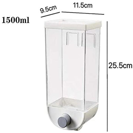 Wall Mounted Cereal Dispenser 1.5L