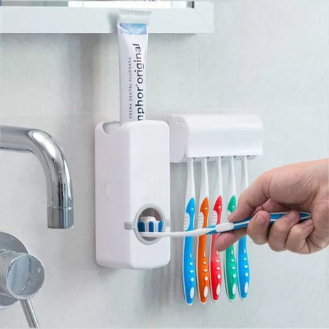 Wall Mounted Toothpaste Dispenser Squeezer - Oshi.pk - Buy & Sell Online