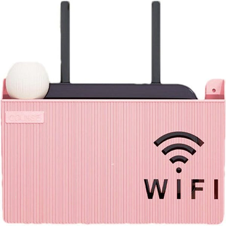 Wall Mounted Wireless WiFi Router Shelf Router Storage Container - Oshi.pk - Buy & Sell Online