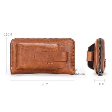 Wallets Fashion Clutch Male Wallet Phone Men Wristlet Men Clutch Bags Coin Purse Men's Wallet Leather Male Purse - Oshi.pk - Buy & Sell Online