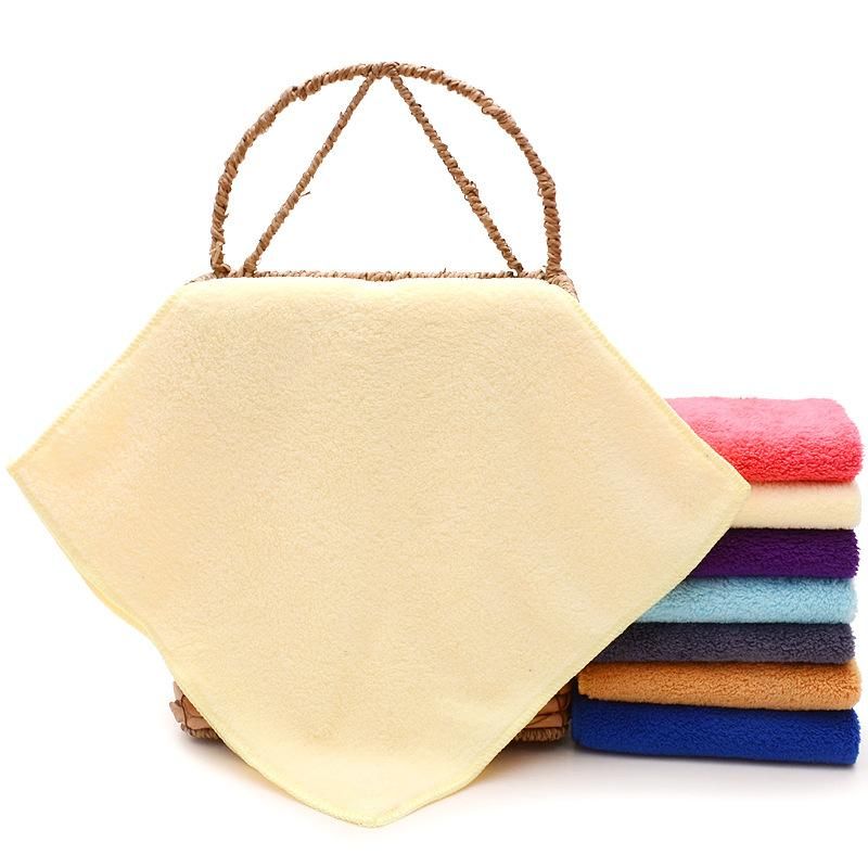 Washcloths Set White 12 x 12 inches 100% Cotton Premium Quality Face Cloths Highly Absorbent and Soft Feel Towels 6 Pcs - Oshi.pk - Buy & Sell Online