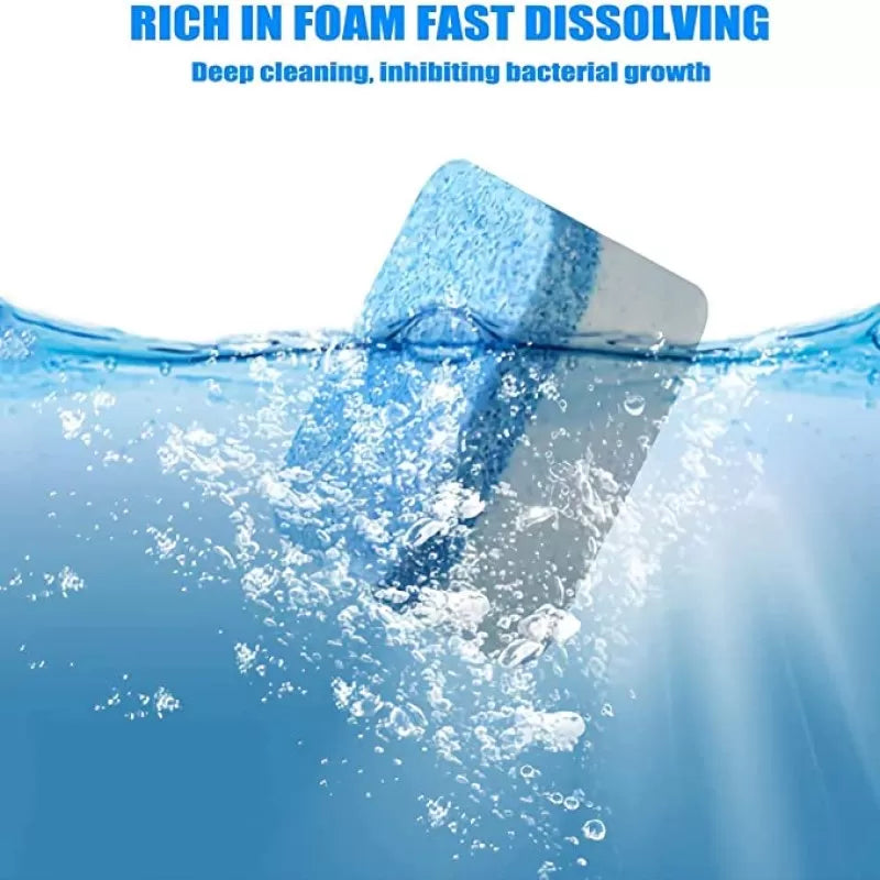 Washing Machine Cleaning Tablets 12PCS Washing Machine Cleaner Bacteria Remover Cleaning Detergent Tablets Laundry Expert Deep Cleaner Odor Removal - Oshi.pk - Buy & Sell Online