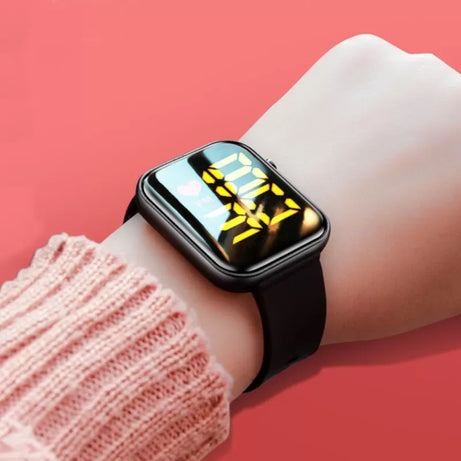 Watch For Men/Boys/Kids Waterproof Digital Stylish LED WATCH | LED Digital Stylish Watch For Unisex - Oshi.pk - Buy & Sell Online